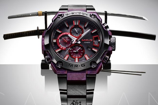 結合日本刀工藝 卡西歐G-SHOCK MRG-G2000GA