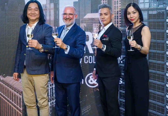 范逸臣、Bell & Ross聯合創辦人辦人兼行政總裁Carlos 、亞洲區總經理湯志偉、北亞區總經理Am