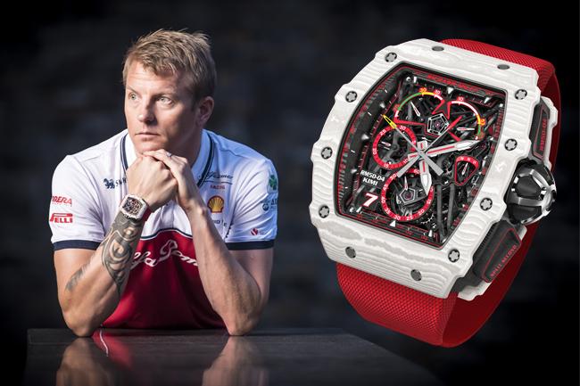 攜手賽車手 RICHERD MILLE RM 50-04 KIMI RÄIKKÖNEN雙秒追針陀飛輪計時碼錶