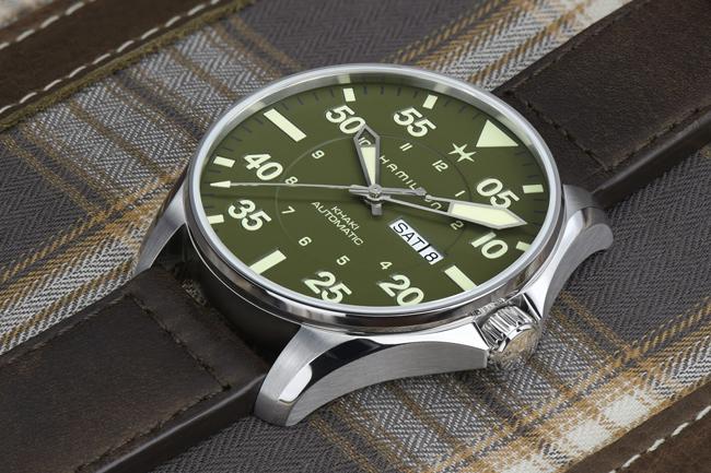 漢米爾頓Khaki Pilot Schott NYC