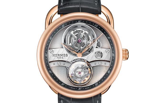 穿越時代的升降梯 愛馬仕Arceau Lift II Tourbillon