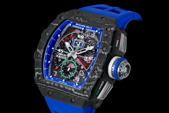 足球比賽主題 RICHARD MILLE RM 11-04 ROBERTO MANCINI 自動上鍊飛返計時碼錶