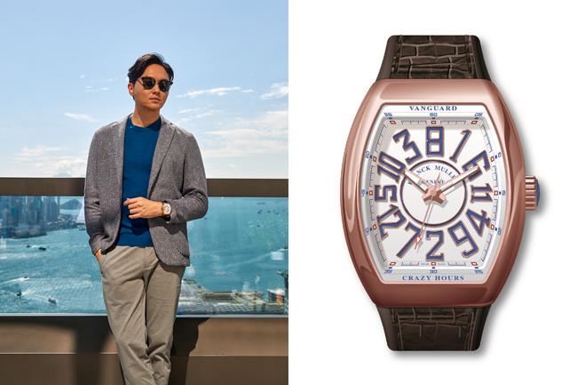 攜手大使張智霖 FRANCK MULLER Vanguard系列腕錶