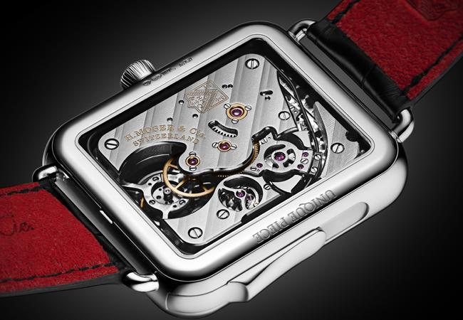 亨利慕時Swiss Alp Watch閃耀黑概念腕錶