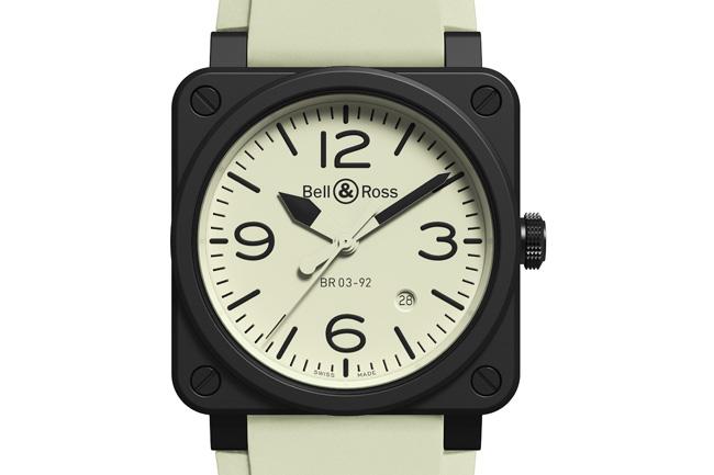 亮給你看 BELL & ROSS BR03-92 Full Lum限量腕錶