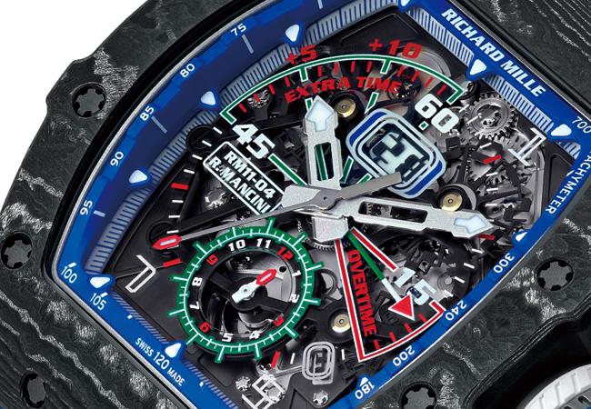 RICHARD MILLE RM 11-04 Roberto Mancini自動上鍊飛返計時碼錶