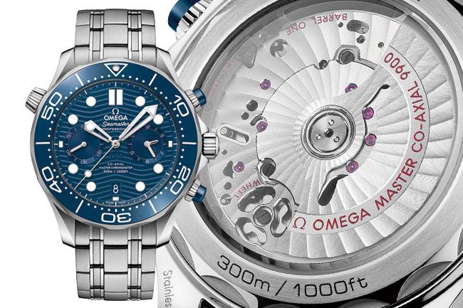 前所未見的高抗磁 歐米茄Seamaster 300m Chronograph Blue