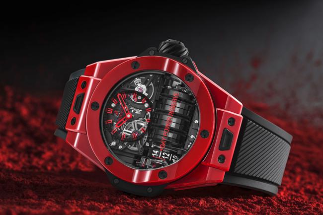 滿載熱情與力量 宇舶Big Bang Mp-11魔力紅陶瓷腕錶  2020杜拜LVMH鐘錶週