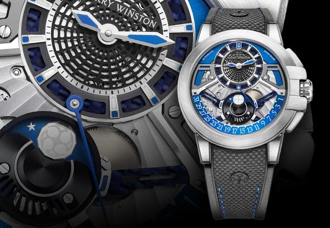 首度加入月相功能 HARRY WINSTON Project Z13腕錶