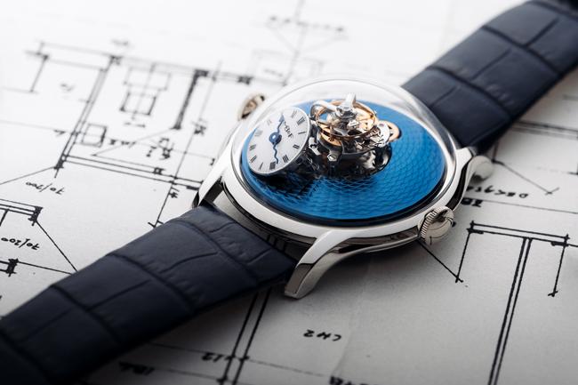 MB&F Legacy Machine FlyingT鉑金款