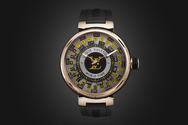 環球之旅 路易威登Tambour World Time Runway