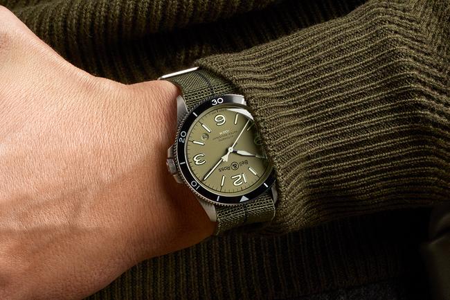 三部曲之第二部 BELL & ROSS BRV2-92 Military Green