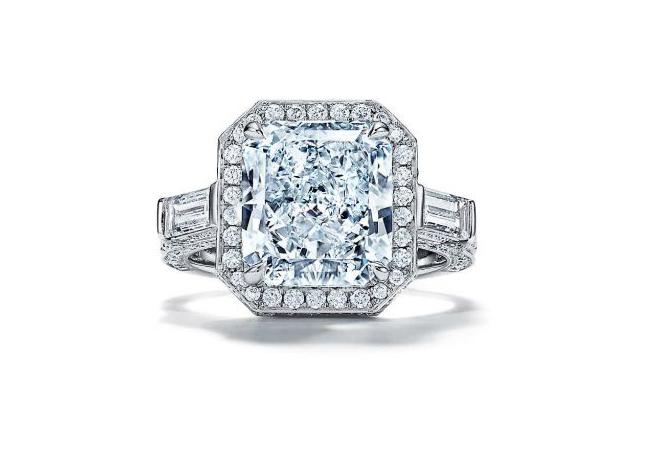 Tiffany Jewel Box 高級珠寶系列-Brilliance鉑金戒指