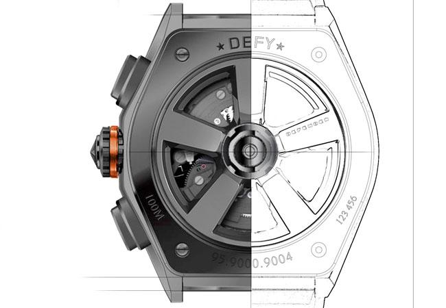 真力時Defy El Primero 21 Land Rover Defender聯名限量腕錶