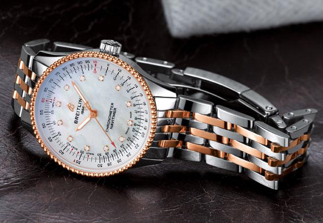 百年靈NAVITIMER AUTOMATIC 35自動航空腕錶