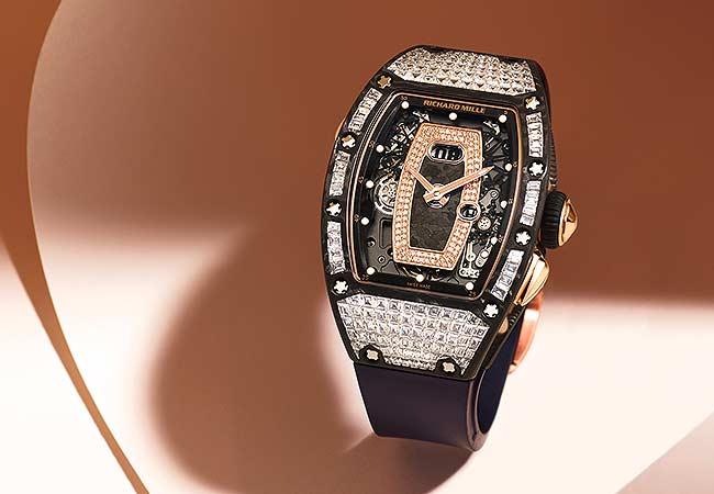 RICHARD MILLE RM 037 Carbon TPT® Gem-Set腕錶