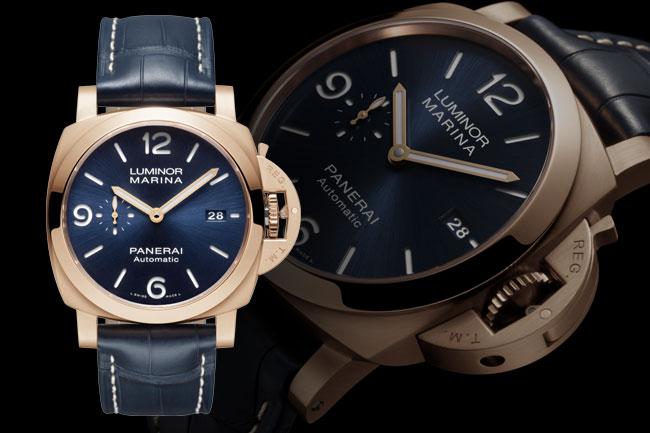 高強度、抗氧化紅金 沛納海Luminor Marina Panerai Goldtech PAM01112