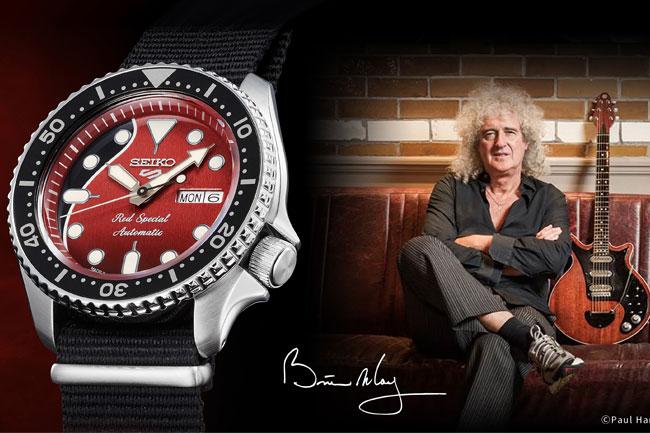 「戴上」次世代的熱血 精工Seiko 5 Sports x Brian May聯名限量款