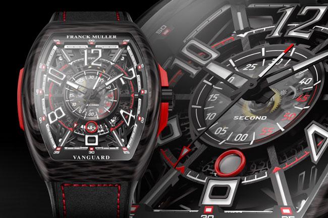 FRANCK MULLER Vanguard Racing Skeleton腕錶  賽車引擎結構美感哲學
