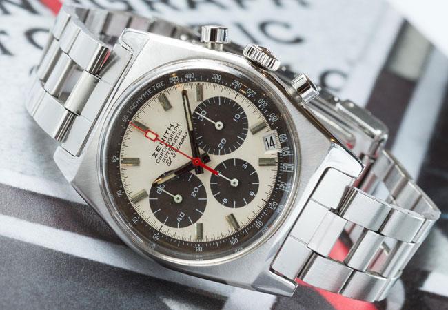 真力時以A384為原型的Chronomaster Revival A384復刻腕錶