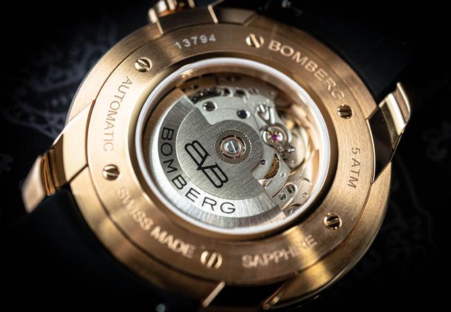 炸彈錶「BB-01 Automatic」玫瑰金腕錶