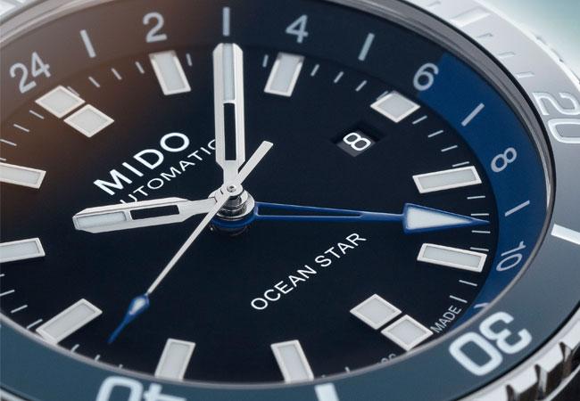 美度表Ocean Star GMT海洋之星兩地時區潛水錶 