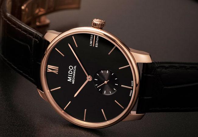 美度Baroncelli Mechanical永恆系列手上鍊小秒針限量腕錶