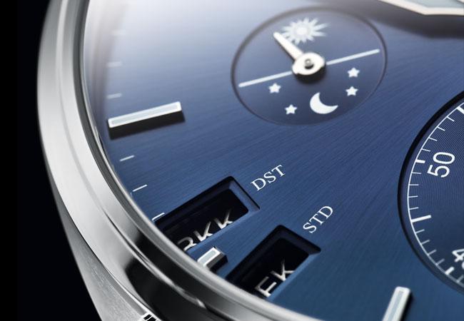 格拉蘇蒂原創GLASHÜTTE ORIGINAL午夜藍參議員世界時間腕錶 高識別度第二時區
