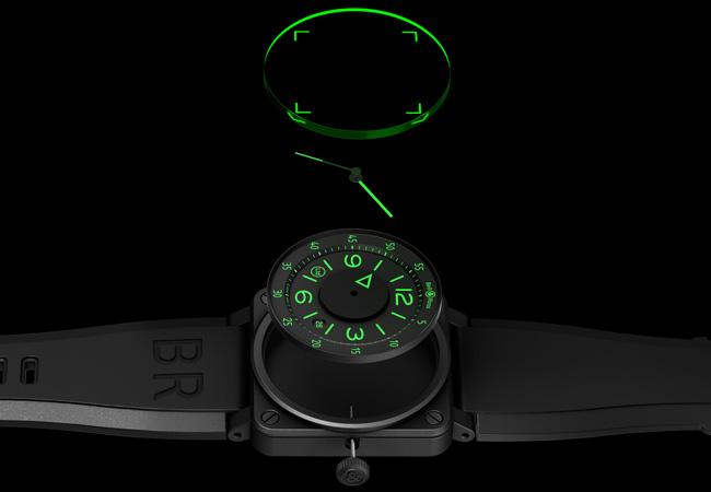 BELL & ROSS BR 03-92 HUD 夜光