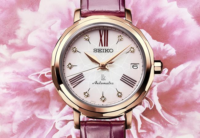 精工SEIKO LUKIA 25周年全新系列腕錶櫻色款SPB140J1
