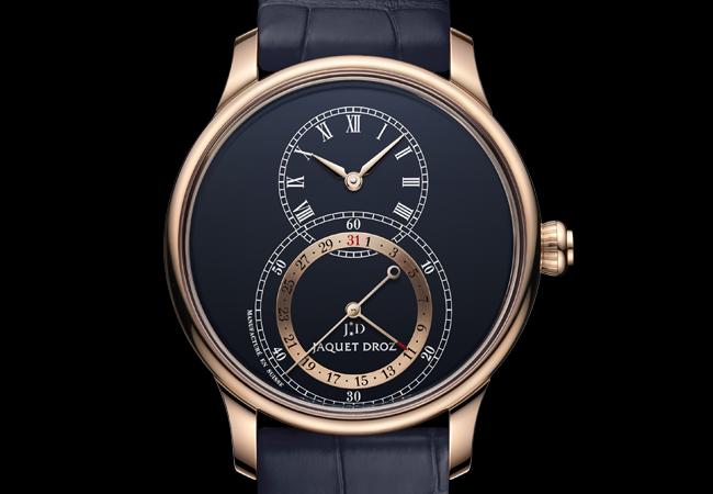 雅克德羅JAQUET DROZ日期顯示大秒針腕錶 2020新錶