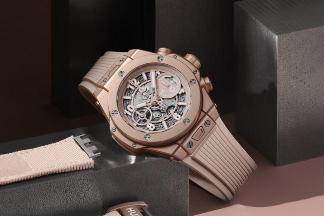 宇舶錶HUBLOT Big Bang千禧粉腕錶
