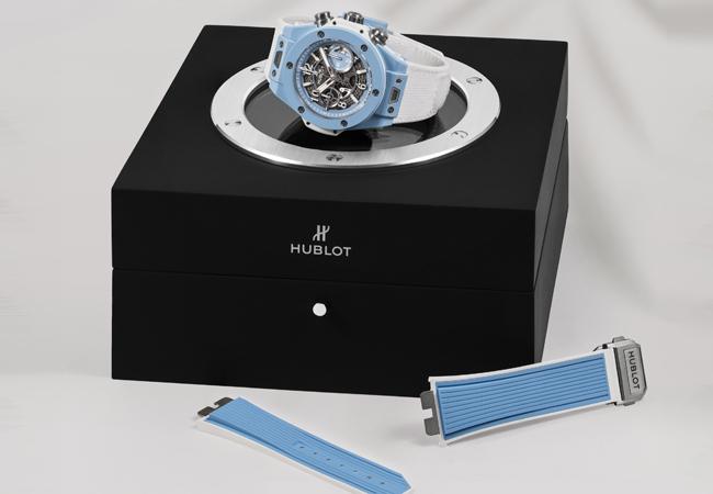 宇舶HUBLOT Big Bang Unico天空藍計時碼錶 陶瓷錶