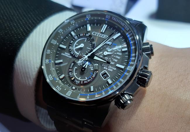 CITIZEN GPS衛星對時錶 超級鈦