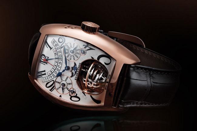 FRANCK MULLER x 高登鐘錶 Evolution 3-1萬年曆三軸球體陀飛輪腕錶