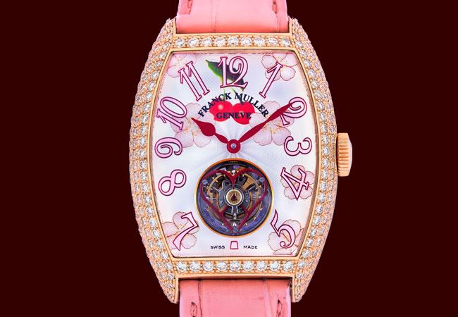FRANCK MULLER Tourbillon Lady仕女微型陀飛輪5080 T SAKURA D5
