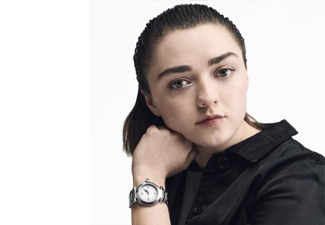 卡地亞CARTIER Pasha  梅西·威廉斯 Maisie Williams