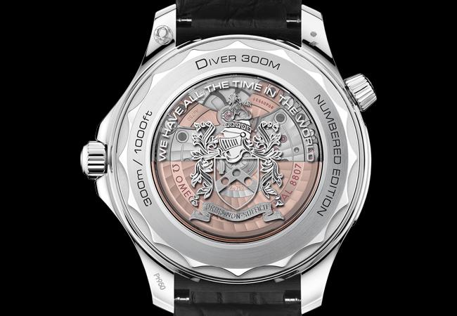 歐米茄OMEGA海馬Seamaster潛水300米「詹姆士．龐德」腕錶 007 鉑金