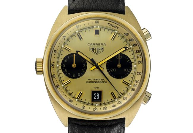 泰格豪雅TAG HEUER Carrera Heuer自動計時碼錶 古董錶
