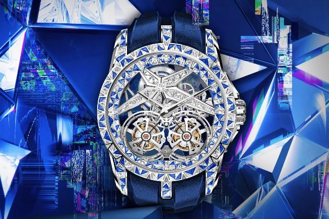 羅杰杜彼Excalibur Superbia鏤空雙飛行陀飛輪超級腕錶 2020 Watches & Wonders上海