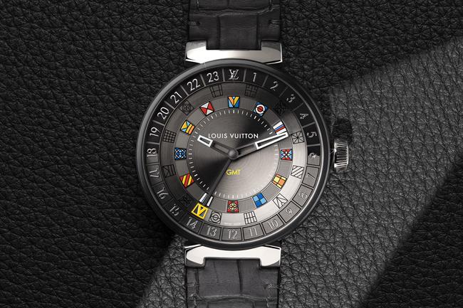 指引旅人的傳世家徽 路易威登Tambour Moon Dual Time雙時區腕錶