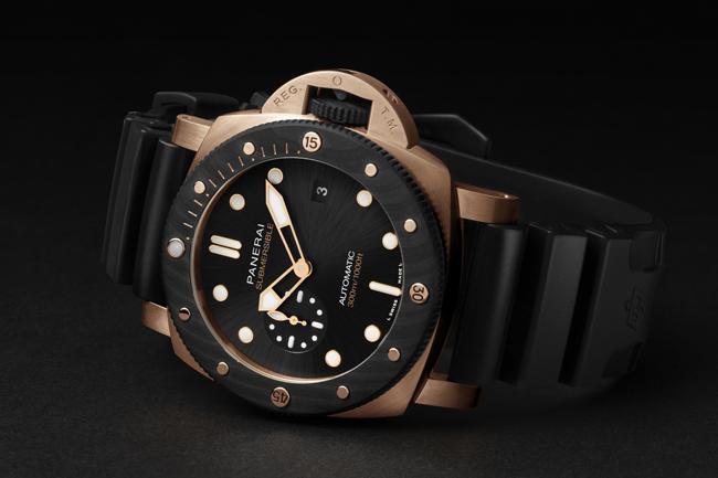 沛納海 Submersible Goldtech Orocarbo紅金碳纖維潛水錶 2020 Watches & Wonders上海