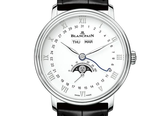 寶珀BLANCPAIN Quantième Complet全日曆月相腕錶