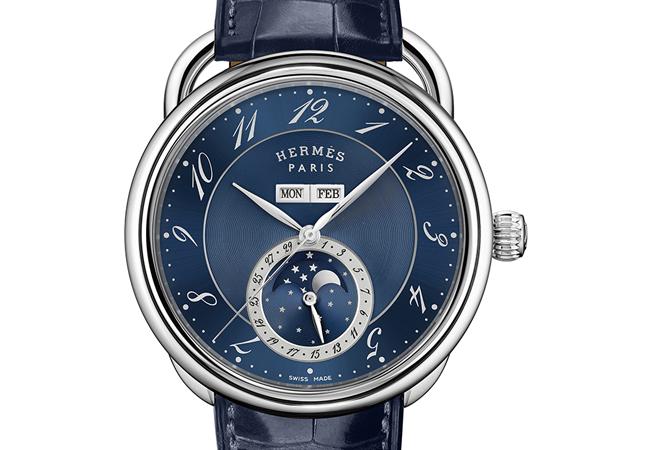 愛馬仕HERMÈS Arceau Grande Lune大月相腕錶