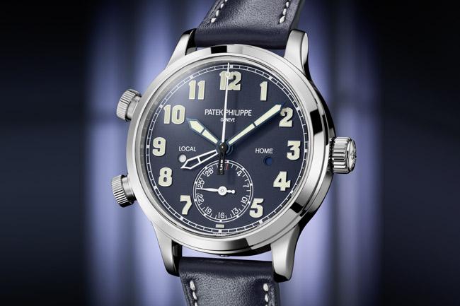 百達翡麗PATEK PHILIPPE Calatrava飛行員兩地時間腕錶7234G-001
