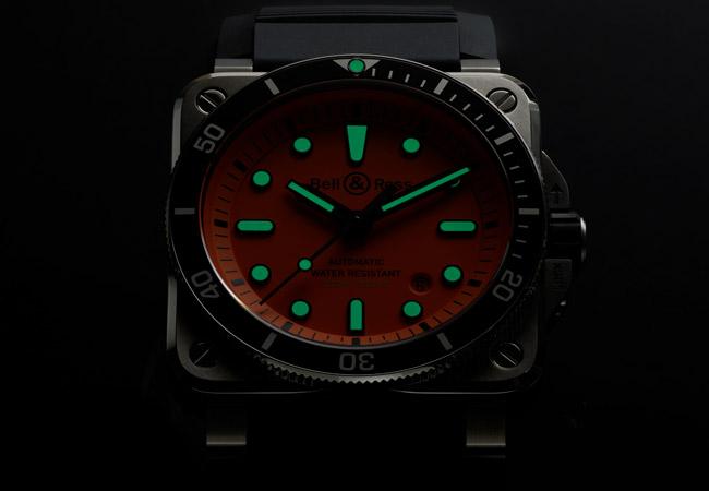 BELL & ROSS BR 03-92 Diver Orange