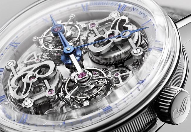 寶璣BREGUET Classique Double Tourbillon 5345鏤空雙陀飛輪腕錶