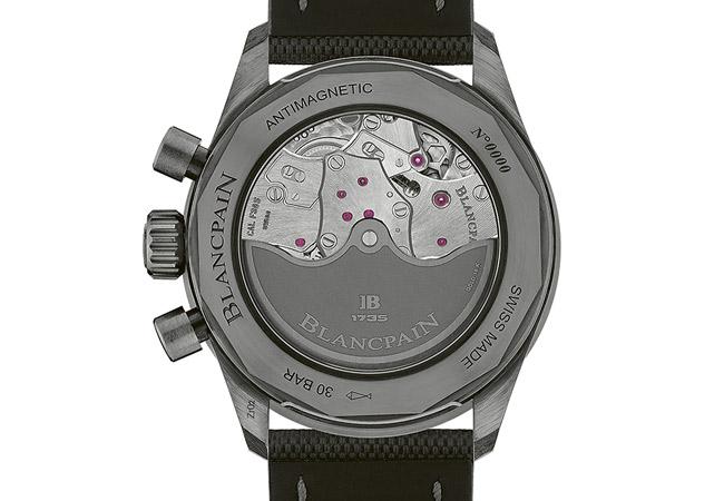 寶珀BLANCPAIN Fifty Fathoms Bathyscaphe 深潛器飛返計時腕錶　