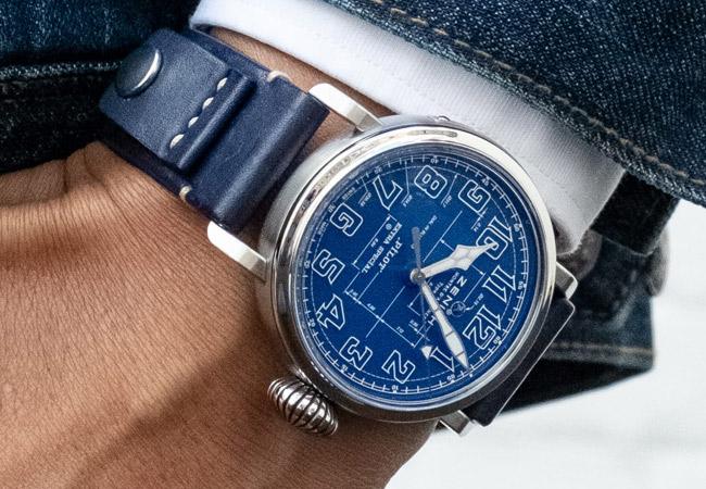 真力時ZENITH Pilot Type 20藍圖腕錶