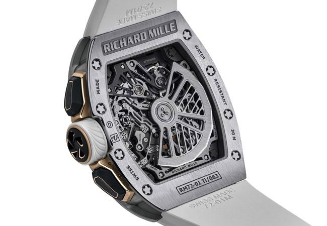RICHARD MILLE RM 72-01 Lifestyle自製機芯計時碼錶